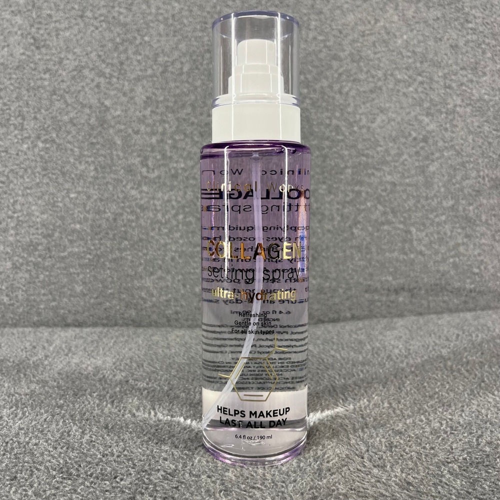 Clinical Works Collagen Setting Spray Ultra Hydrating Mist 6.4 oz